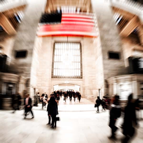 Die Eingangshallte der Grand Central Station in Manhattan