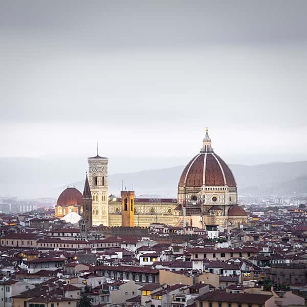 Blick über die Dächer von Florenz 