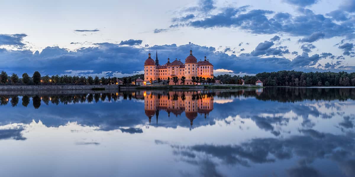 Wandbild Städte | Schloss Moritzburg